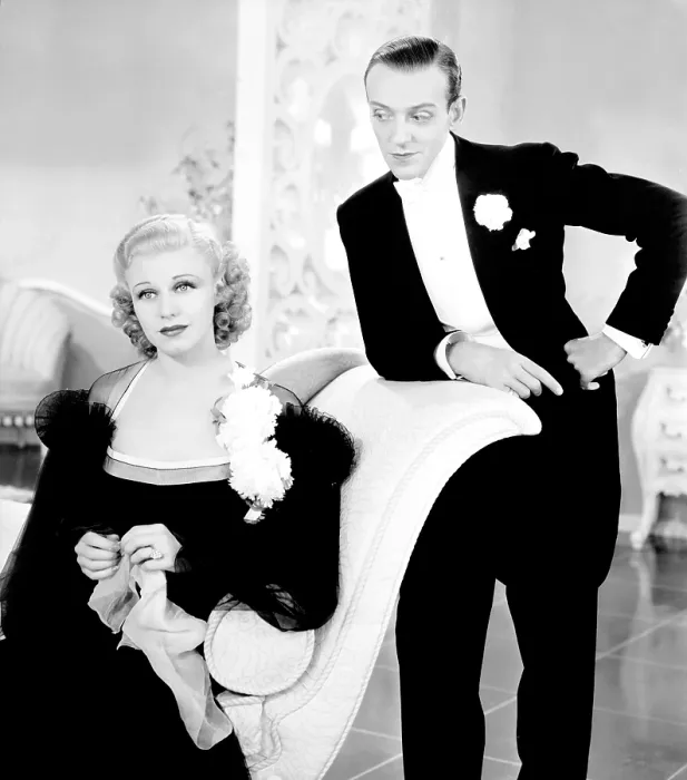 Framed Print : TOP HAT, Ginger Rogers, Fred Astaire, 1935