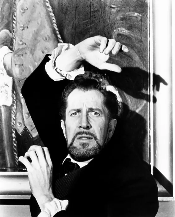 Framed Print : THE HAUNTED PALACE, Vincent Price, 1963