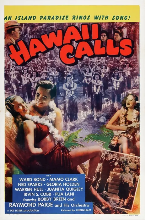 Framed Print : HAWAII CALLS, US poster art, Ned Sparks, (top left), Bobby Breen, (bottom right), 1938 Framed Print : HAWAII CALLS, US poster art, Ned Sparks, (top left), Bobby Breen, (bottom right), 1938