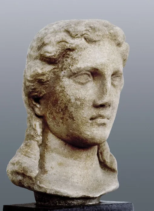 Framed Print : Head of Apollo Kitharodos. 4th c. BC. Classical Greek art. Sculpture on marble. GREECE. Athens. National Museum of Archaeology. AISA / Everett Collection**US SALES ONLY** Framed Print : Head of Apollo Kitharodos. 4th c. BC. Classical Greek art. Sculpture on marble. GREECE. Athens. National Museum of Archaeology. AISA / Everett Collection**US SALES ONLY**