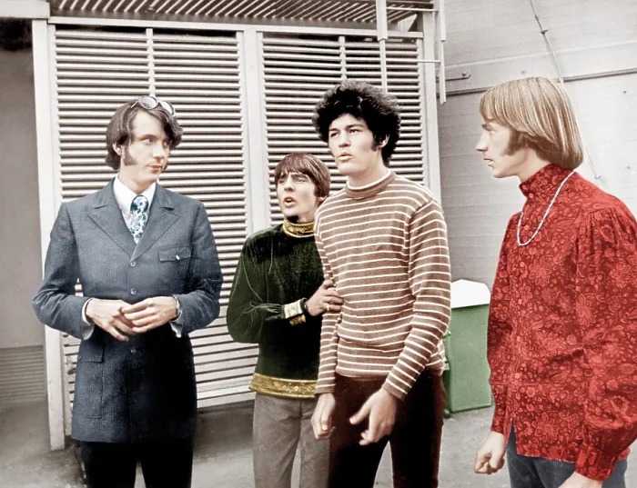Framed Print : HEAD, from left: Michael Nesmith, Davy Jones, Micky Dolenz, Peter Tork, (aka The Monkees), 1968 Framed Print : HEAD, from left: Michael Nesmith, Davy Jones, Micky Dolenz, Peter Tork, (aka The Monkees), 1968