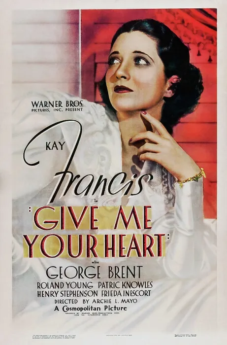 Framed Print : GIVE ME YOUR HEART, US poster art, Kay Francis, 1936