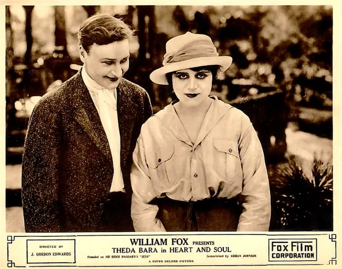 Framed Print : HEART AND SOUL, from left, Harry Hilliard, Theda Bara, 1917, TM and copyright 20th Century Fox Film Corp. All rights reserved / Courtesy: Everett Collection