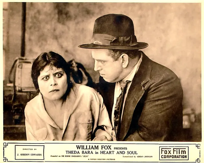 Framed Print : HEART AND SOUL, from left, Theda Bara, John Webb Dillon, 1917, TM and copyright 20th Century Fox Film Corp. All rights reserved / Courtesy: Everett Collection