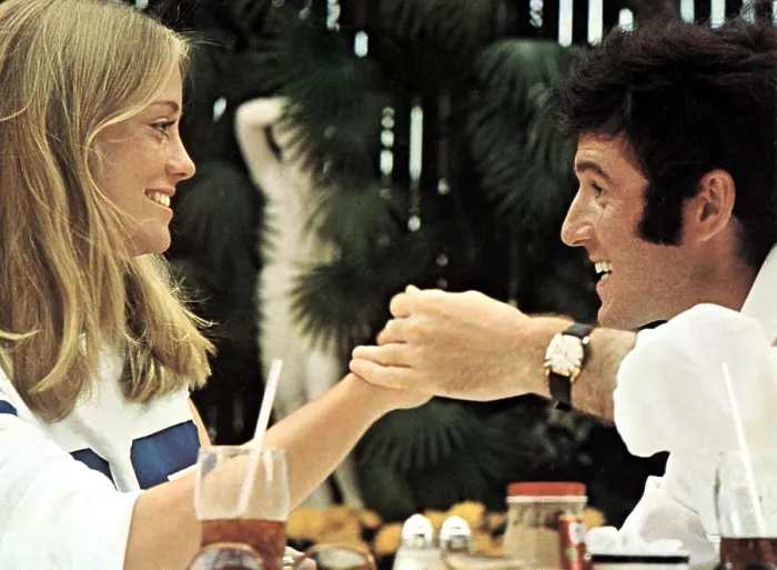 Framed Print : THE HEARTBREAK KID, Cybill Shepherd, Charles Grodin, 1972 Framed Print : THE HEARTBREAK KID, Cybill Shepherd, Charles Grodin, 1972