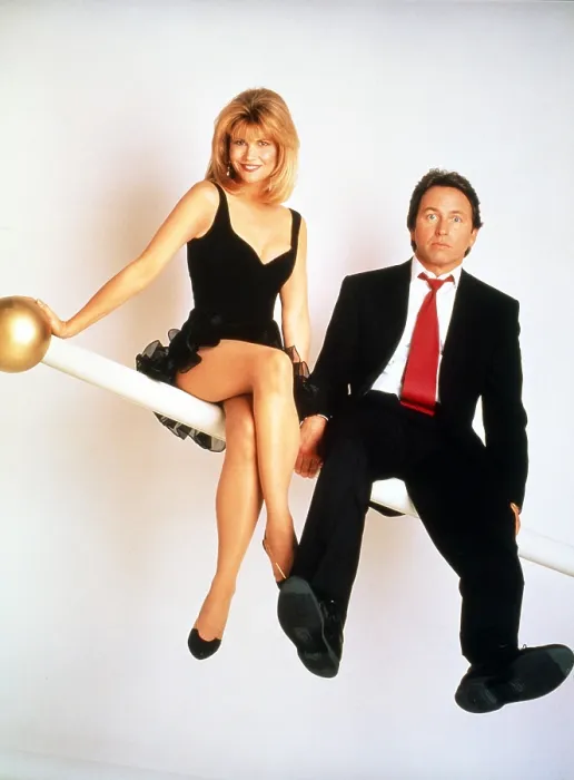 Framed Print : HEARTS AFIRE, from left: Markie Post, John Ritter, 1992-1995 Framed Print : HEARTS AFIRE, from left: Markie Post, John Ritter, 1992-1995