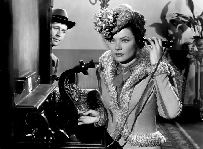 Framed Print : HEAVEN CAN WAIT, Don Ameche, Gene Tierney, 1943. TM and Copyright 20th Century Fox Film Corp. All rights reserved. Courtesy: Everett Collection