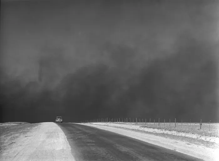 Framed Print : Heavy black clouds of dust rising over the Texas Panhandle. March 1936 photo by Arthur Rothstein Framed Print : Heavy black clouds of dust rising over the Texas Panhandle. March 1936 photo by Arthur Rothstein