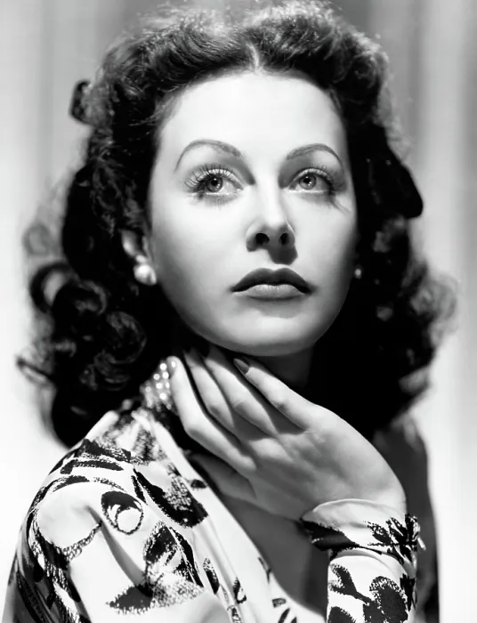 Framed Print : Hedy Lamarr, ca. mid-1940s Framed Print : Hedy Lamarr, ca. mid-1940s