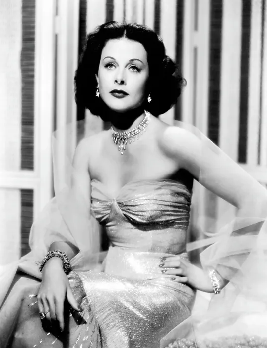 Framed Print : Hedy Lamarr in promotional photo for MY FAVORITE SPY, 1951 Framed Print : Hedy Lamarr in promotional photo for MY FAVORITE SPY, 1951