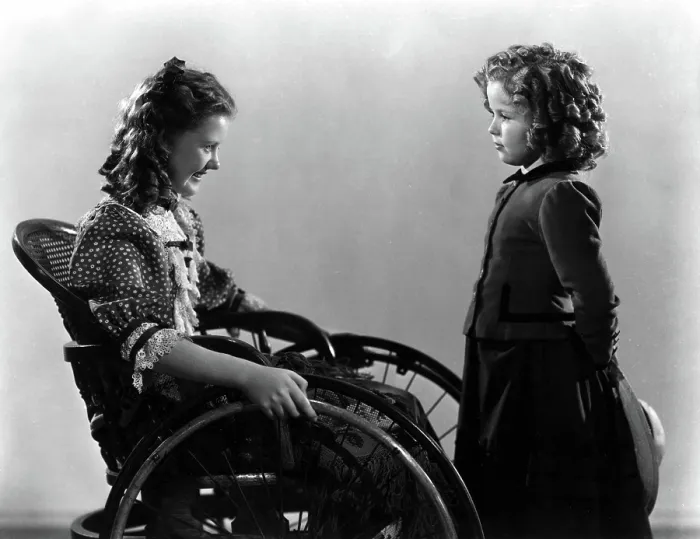 Framed Print : HEIDI, Marcia Mae Jones, Shirley Temple, 1937. TM and Copyright (c) 20th Century Fox Film Corp. All rights reserved. Courtesy: Everett Collection