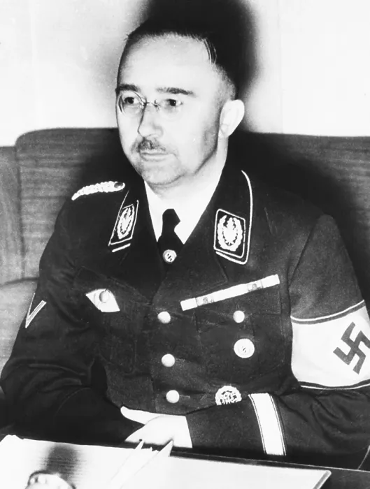 Framed Print : Heinrich Himmler, leader of the Nazi Germany's elite Schutzstaffel or SS. Ca. 1940 Framed Print : Heinrich Himmler, leader of the Nazi Germany's elite Schutzstaffel or SS. Ca. 1940