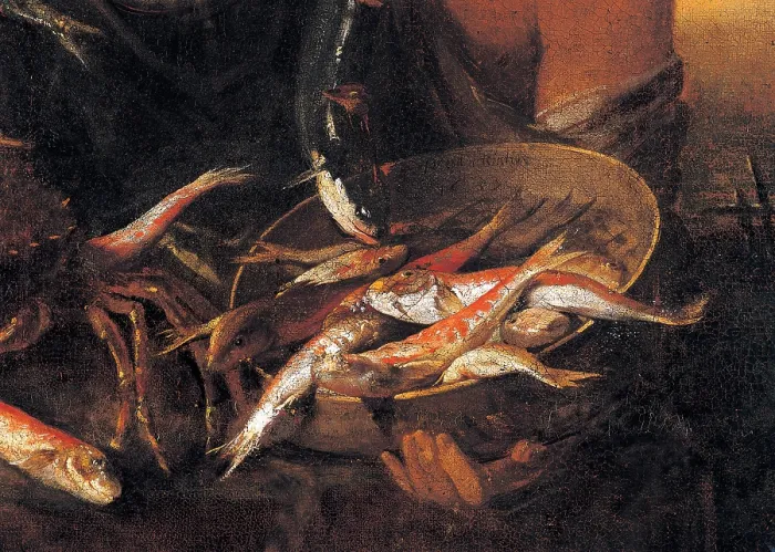Framed Print : Heintz Joseph il Giovane known as Joseph Heintz the Younger, Fishmonger, 1650 - 1659, 17th Century, oil on canvas, Italy, Lazio, Rome Framed Print : Heintz Joseph il Giovane known as Joseph Heintz the Younger, Fishmonger, 1650 - 1659, 17th Century, oil on canvas, Italy, Lazio, Rome