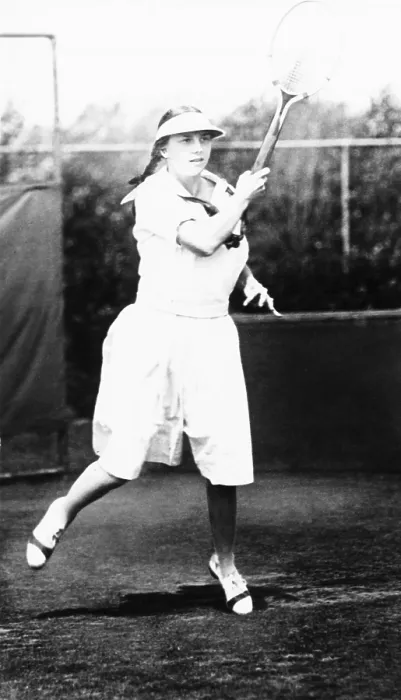 Framed Print : Helen Wills, champion tennis player in 1921. Wills was the U.S. Girls Singles champion in 1921 and 1922. (CSU_2015_11_1563)