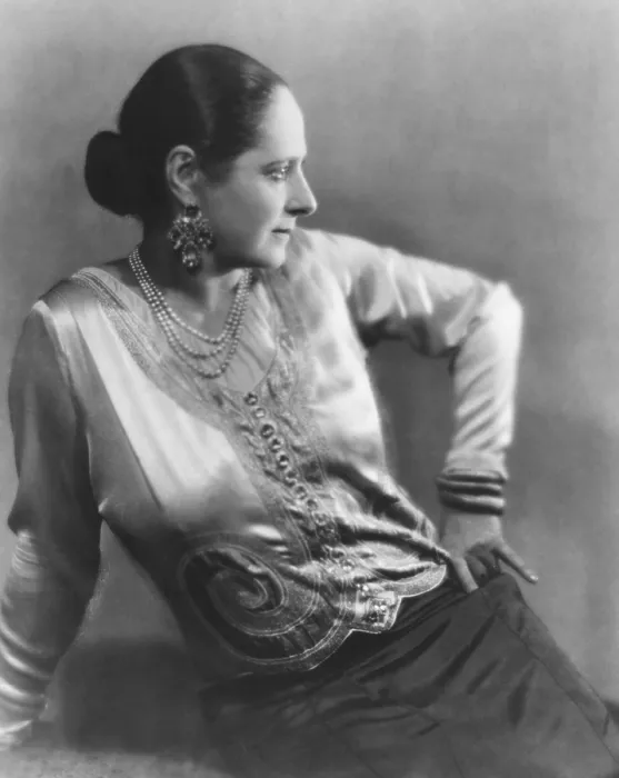 Framed Print : Helena Rubenstein in 1930, the year her book, The Art of Feminine Beauty was published. Photo by Maurice Goldberg. (CSU_2015_11_1271)