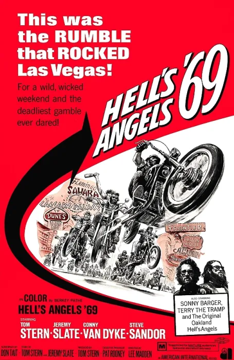Framed Print : HELL'S ANGELS 69, 1969
