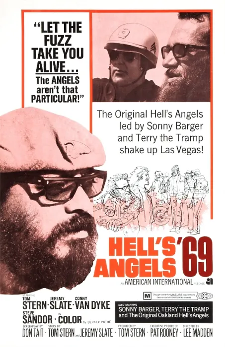 Framed Print : HELL'S ANGELS 69, Sonny Barger (left and top right), 1969 Framed Print : HELL'S ANGELS 69, Sonny Barger (left and top right), 1969