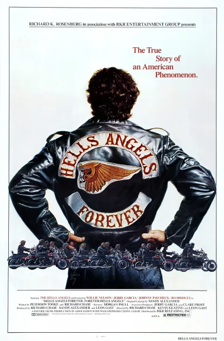 Framed Print : HELLS ANGELS FOREVER, US poster art, 1983, RKR / courtesy Everett Collection