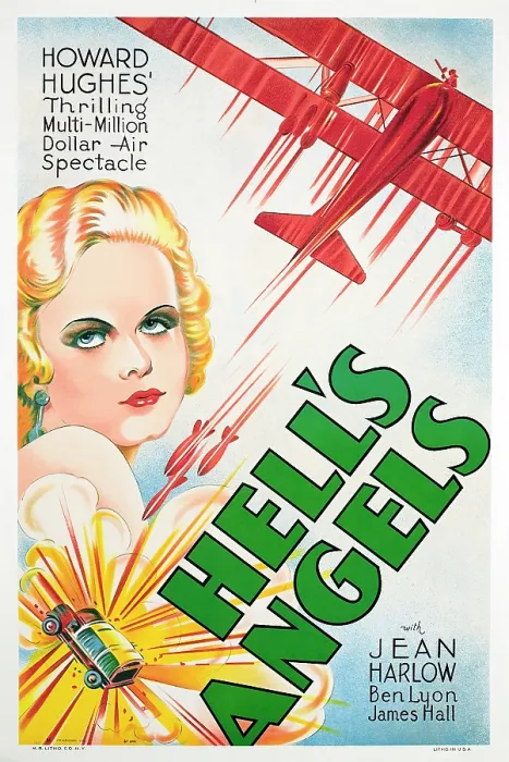 Framed Print : HELL'S ANGELS, Jean Harlow, 1930