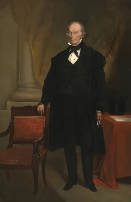Framed Print : Henry Clay in 1835 portrait by an unknown artist Framed Print : Henry Clay in 1835 portrait by an unknown artist