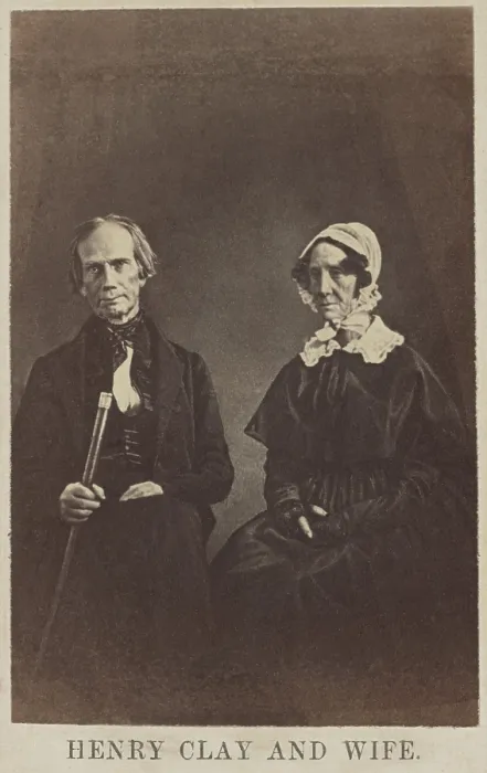 Framed Print : Henry Clay and his wife, Lucretia Hart Clay, on their 50th wedding anniversary in 1849 Framed Print : Henry Clay and his wife, Lucretia Hart Clay, on their 50th wedding anniversary in 1849