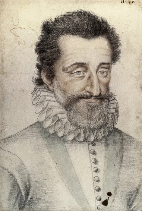 Framed Print : HENRY IV of France (1553-1610). King of France (1589-1610) and Navarre (1562-1589). Portrait by Clouet. Drawing. - Iberfoto / Everett Collection (236567)**US SALES ONLY** Framed Print : HENRY IV of France (1553-1610). King of France (1589-1610) and Navarre (1562-1589). Portrait by Clouet. Drawing. - Iberfoto / Everett Collection (236567)**US SALES ONLY**