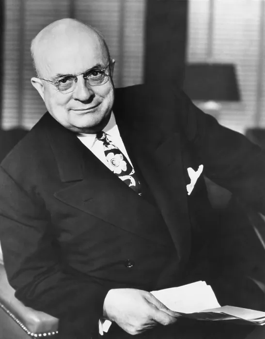 Framed Print : Henry Kaiser in 1949. After World War II, he formed Kaiser Aluminum, Kaiser Steel, and Kaiser Motors