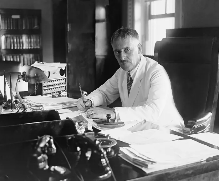 Framed Print : Henry Stimson was Secretary of State in President Herbert Hoover's Cabinet from 1929-1933. (BSLOC_2015_16_109)