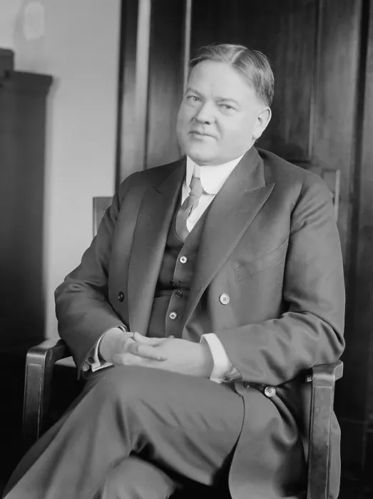Framed Print : Herbert Hoover in 1921, as Secretary of Commerce for Republican President Warren Harding