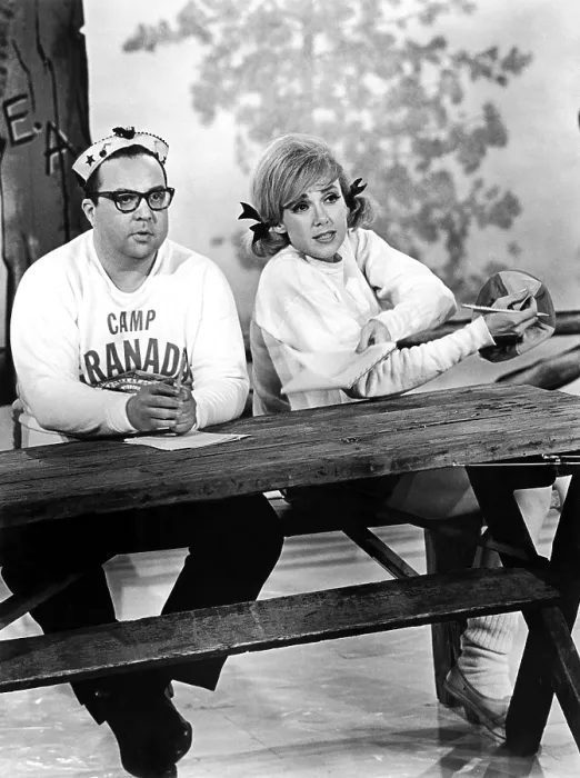 Framed Print : HERE'S EDIE, Allan Sherman, Edie Adams, (aired 11 / 17 / 63), 1963-64. Courtesy: CSU Archives / Everett Collection Framed Print : HERE'S EDIE, Allan Sherman, Edie Adams, (aired 11 / 17 / 63), 1963-64. Courtesy: CSU Archives / Everett Collection