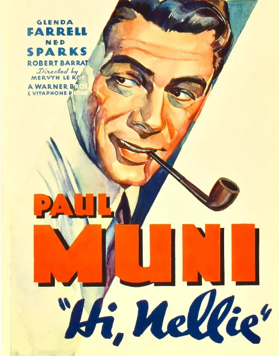 Framed Print : HI, NELLIE, Paul Muni, 1934 Framed Print : HI, NELLIE, Paul Muni, 1934
