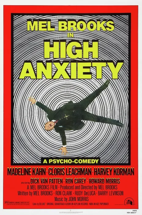 Framed Print : HIGH ANXIETY, US poster, Mel Brooks, 1977 Framed Print : HIGH ANXIETY, US poster, Mel Brooks, 1977