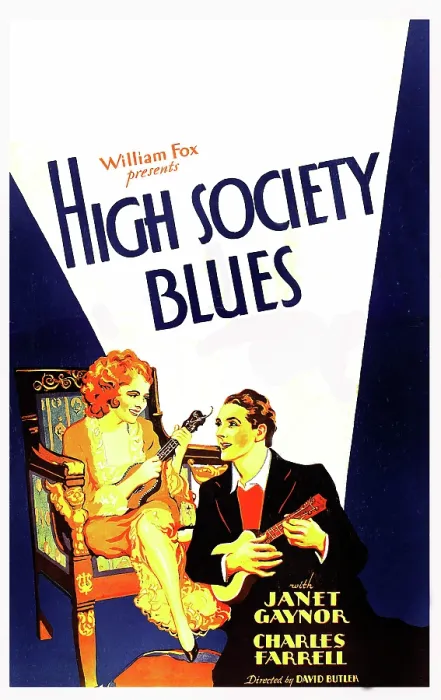 Framed Print : HIGH SOCIETY BLUES, US poster art, from left: Janet Gaynor, Charles Farrell, 1930. TM & copyright 20th Century Fox Film Corp. All rights reserved / courtesy Everett Collection
