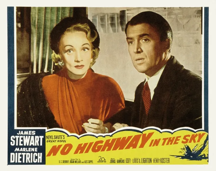 Framed Print : NO HIGHWAY, (aka NO HIGHWAY IN THE SKY), Marlene Dietrich, James Stewart, 1951. TM and Copyright 20th Century Fox Film Corp. All rights reserved. Courtesy: Everett Collection Framed Print : NO HIGHWAY, (aka NO HIGHWAY IN THE SKY), Marlene Dietrich, James Stewart, 1951. TM and Copyright 20th Century Fox Film Corp. All rights reserved. Courtesy: Everett Collection