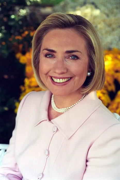 Framed Print : Hillary Rodham Clinton in a White House portrait taken on October 8, 1997. Throughout her time as First Lady Hillary experimented with many hairstyles Framed Print : Hillary Rodham Clinton in a White House portrait taken on October 8, 1997. Throughout her time as First Lady Hillary experimented with many hairstyles