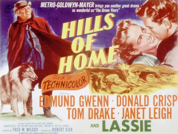 Framed Print : HILLS OF HOME, Lassie, Edmund Gwenn, Janet Leigh, Tom Drake, 1948 Framed Print : HILLS OF HOME, Lassie, Edmund Gwenn, Janet Leigh, Tom Drake, 1948