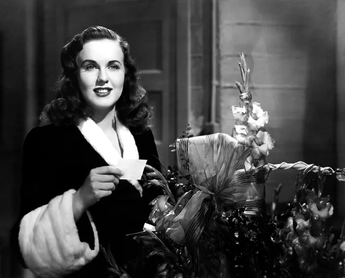 Framed Print : BECAUSE OF HIM, Deanna Durbin, 1946