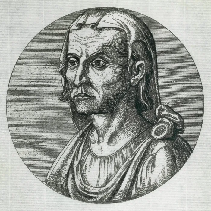 Framed Print : Hippocrates (460-375 BC), Greek physician. Engraving, ca. 1800