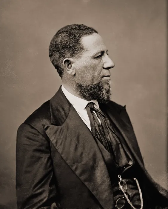 Framed Print : Hiram Revels (1822-1901) was the first of only four African Americans to serve in the U.S. Senate Framed Print : Hiram Revels (1822-1901) was the first of only four African Americans to serve in the U.S. Senate