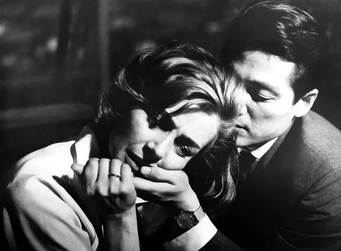 Framed Print : HIROSHIMA MON AMOUR, Emmanuelle Riva, Eiji Okada, 1959