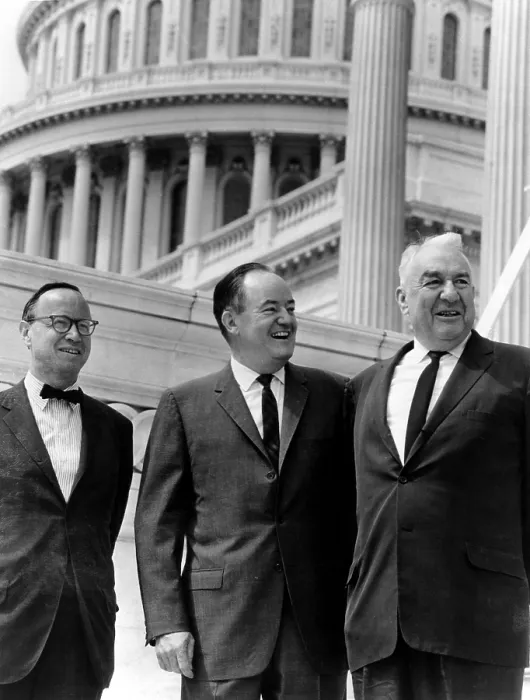 Framed Print : Historian and former White House aide Arthur M. Schlesinger Jr. Senator Hubert H. Humphrey, Senator Sam J. Ervin Jr. 1964. Courtesy: CSU Archives / Everett Collection Framed Print : Historian and former White House aide Arthur M. Schlesinger Jr. Senator Hubert H. Humphrey, Senator Sam J. Ervin Jr. 1964. Courtesy: CSU Archives / Everett Collection
