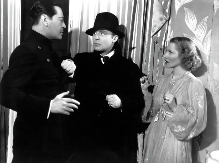 Framed Print : HISTORY IS MADE AT NIGHT, Ivan Lebedeff, Charles Boyer, Jean Arthur, 1937