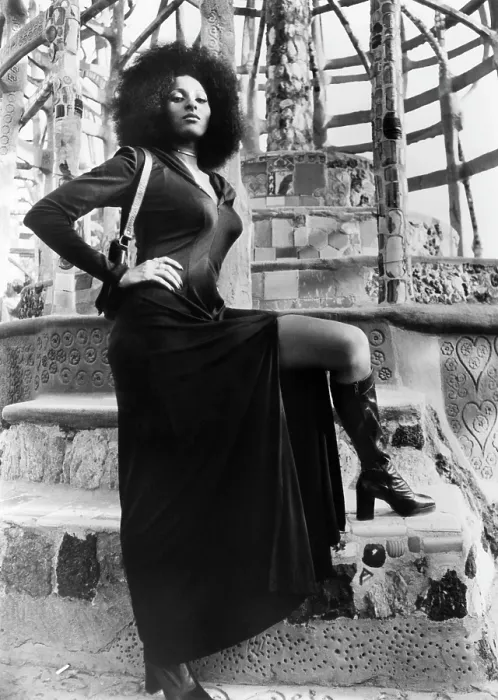 Framed Print : HIT MAN, Pam Grier, 1972