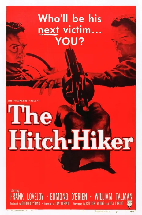 Framed Print : THE HITCH-HIKER, Frank Lovejoy, Edmond O'Brien, 1953 Framed Print : THE HITCH-HIKER, Frank Lovejoy, Edmond O'Brien, 1953