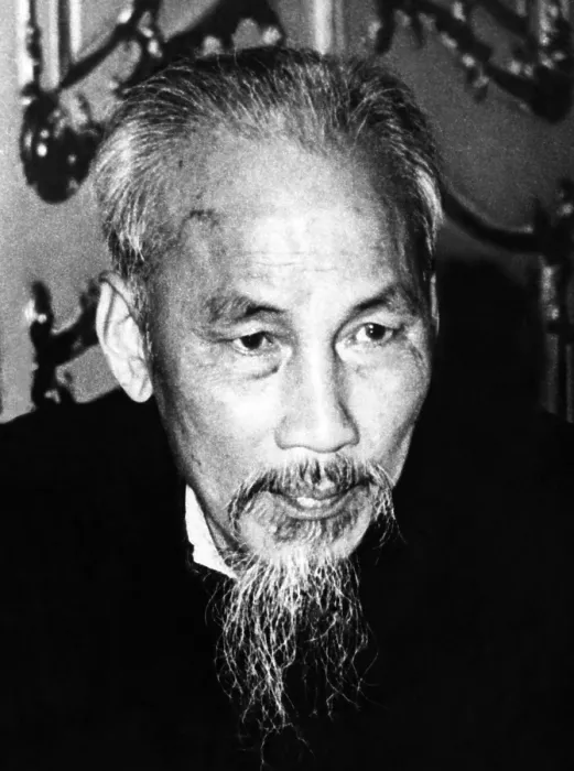 Framed Print : Ho Chi Minh, Communist leader of North Vietnam ca. 1960s. Courtesy CSU Archives / Everett Collection