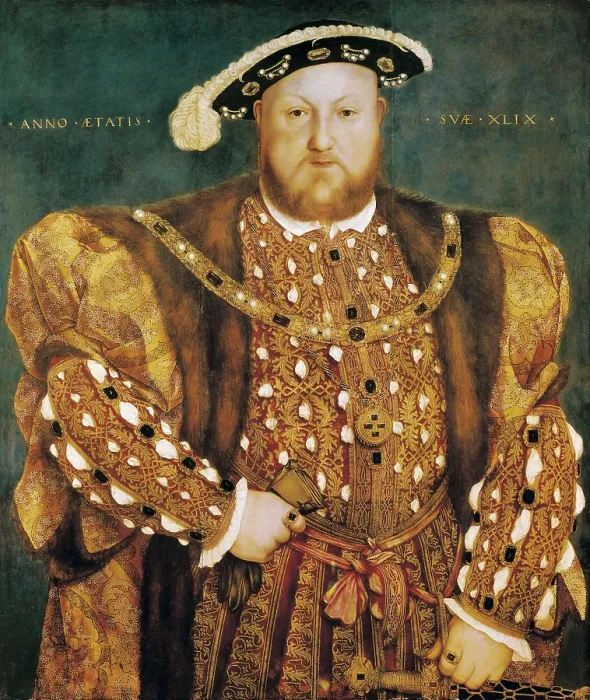 Framed Print : HOLBEIN, Hans, 'the Younger' (1497-1547). Portrait of Henry VIII. 1540. Renaissance art. Oil on wood. ITALY. Rome. Barberini Palace and National Gallery of Ancient Art Framed Print : HOLBEIN, Hans, 'the Younger' (1497-1547). Portrait of Henry VIII. 1540. Renaissance art. Oil on wood. ITALY. Rome. Barberini Palace and National Gallery of Ancient Art