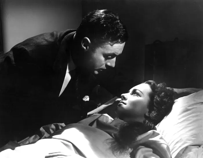 Framed Print : HOLD BACK THE DAWN, Charles Boyer, Olivia DeHavilland, 1941