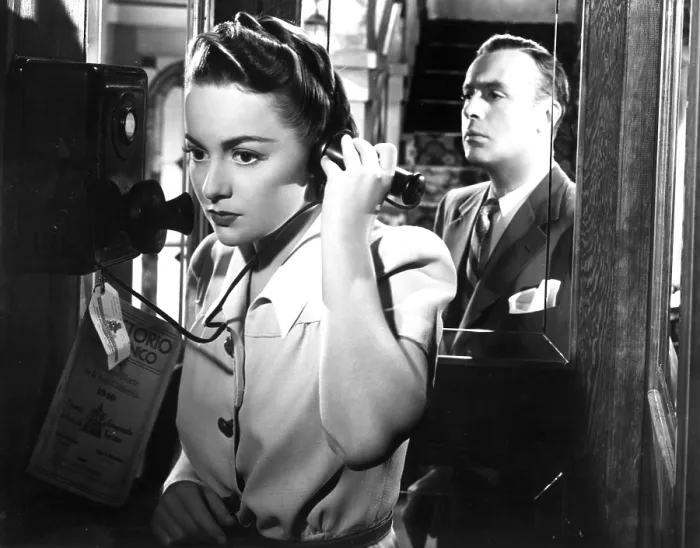 Framed Print : HOLD BACK THE DAWN, Olivia DeHavilland, Charles Boyer, 1941