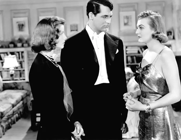 Framed Print : HOLIDAY, Katharine Hepburn, Cary Grant, Doris Nolan, 1938