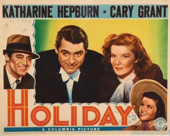Framed Print : HOLIDAY, from left: Cary Grant, Katharine Hepburn, lobbycard, 1938 Framed Print : HOLIDAY, from left: Cary Grant, Katharine Hepburn, lobbycard, 1938